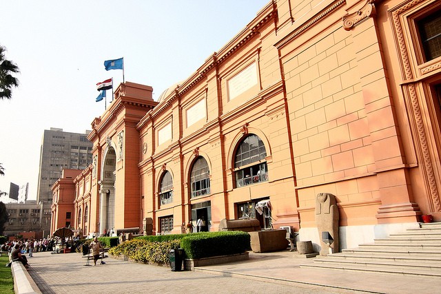 Egyptian Museum at Tahrir Square, Cairo Egyptian Museum at Tahrir Square, Cairo